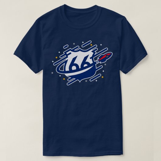 T-shirt Grand 66 Rouge (Design devant)