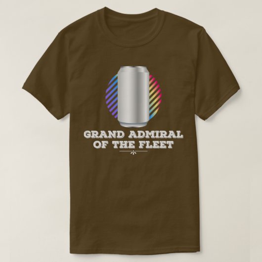 T-shirt Grand amiral de la flotte Skippy (Design devant)