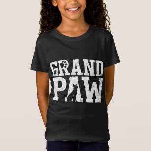T-Shirt Grand Amoureux des chiens de Grand Paw Grandpaw be
