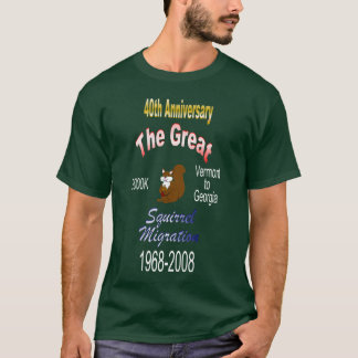 T-shirt Grand anniversaire de migration quarantième