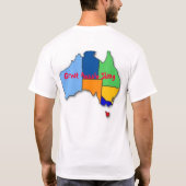 T-shirt Grand argot australien (Dos)