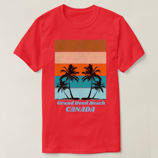 T-shirt Grand Bend Beach pour les amateurs de vacances à l (Design devant)