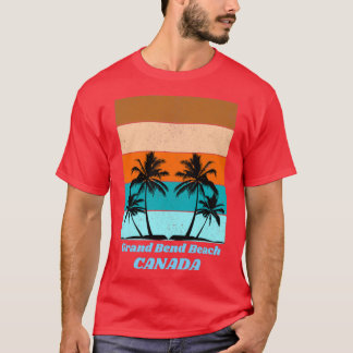 T-shirt Grand Bend Beach pour les amateurs de vacances à l