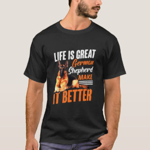 T-shirt Grand Berger allemand Shepard Chien K9