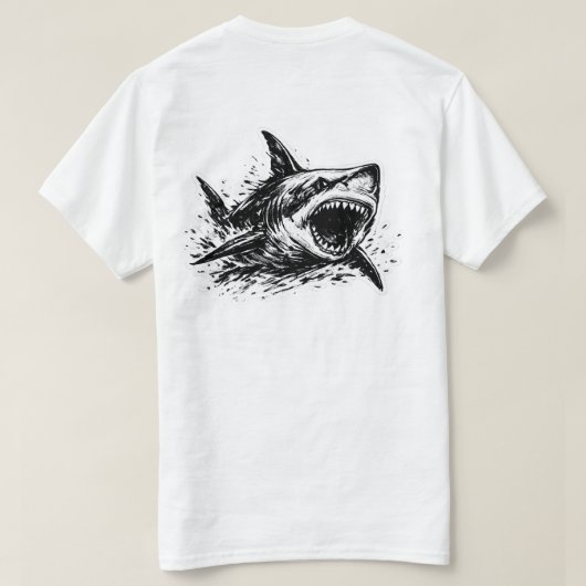 T-shirt Grand Blanc Féroce (Design dos)