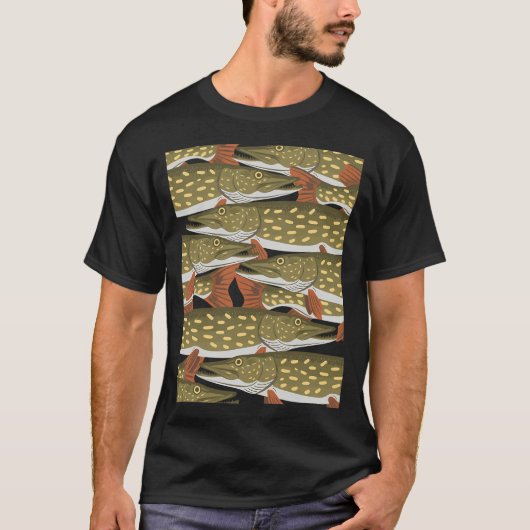 T-shirt Grand brochet (Devant)