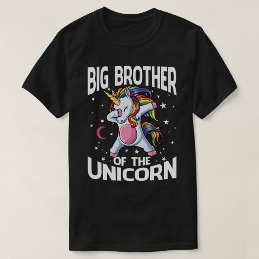 T-shirt GRAND BROTHER De La licorne (Design devant)