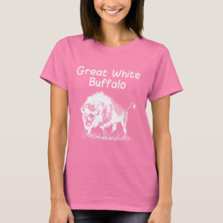 T-shirt Grand Buffle blanc