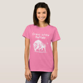 T-shirt Grand Buffle blanc (Devant entier)