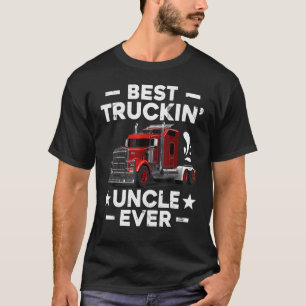 T-shirt Grand Camion Hommes Meilleur oncle de camionnette 