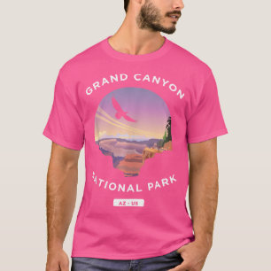 T-shirt Grand Canyon Arizona Us National Park Travel Hikin