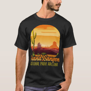 T-shirt Grand Canyon Arizona Us National Park Travel Hikin