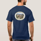 T-shirt Grand canyon du Yellowstone à Yellowstone NP (Dos)