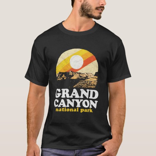 T-shirt Grand Canyon Eighties (Devant)