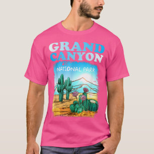 T-shirt Grand Canyon National Park Arizona Travel Randonné