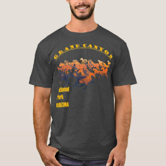 T-shirt Grand Canyon National Park South Rim avec cheval