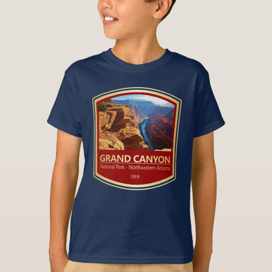 T-shirt Grand Canyon NP (PF1) (Devant)