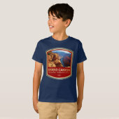 T-shirt Grand Canyon NP (PF1) (Devant entier)