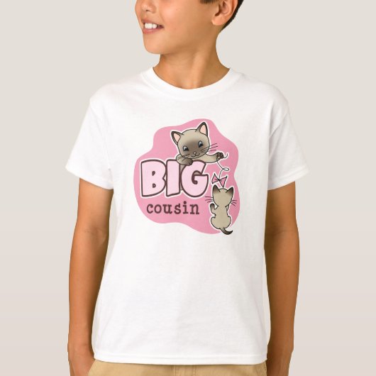 T-shirt Grand chat de Kitty de cousin (Devant)