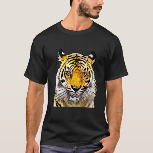 T-shirt Grand Chat Férocité Tigre Animal Faune Tropical J