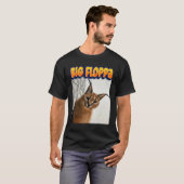 T-shirt Grand Chat Mème Floppa 3 (Devant entier)