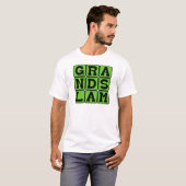 T-shirt Grand Chelem, test maison de base-ball (Devant entier)