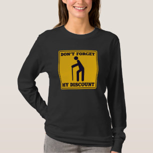 T-shirt Grand Citoyen Remise Personnes âgées Vieilles Pers