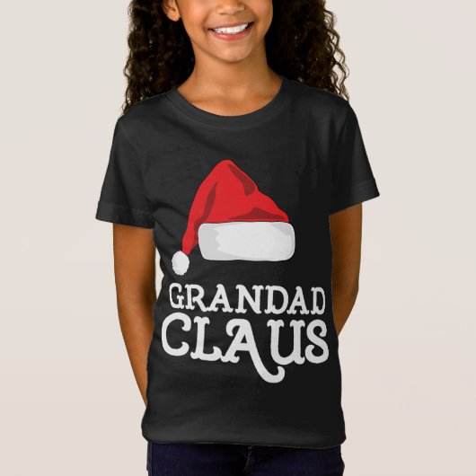 T-Shirt Grand Claus Noël Casquette Famille Groupe de jumel (Devant)