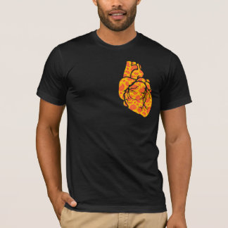 T-shirt Grand coeur - crâne Paisley