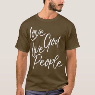T-shirt Grand Commandement Christian Cadeau Amour Dieu