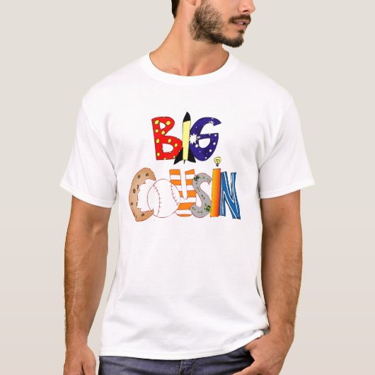 T-shirt grand-cousin (Devant)