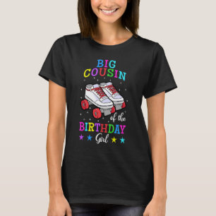 T-shirt Grand Cousin de la Fille qui Fête son Anniversaire