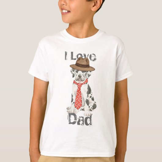 T-shirt Grand Dane Papa (Devant)