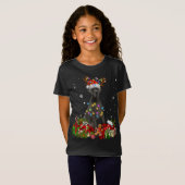 T-Shirt Grand Dane Reindeer Noël Amoureux de les chiens (Devant entier)