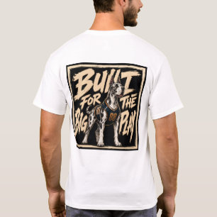 T-shirt Grand Danois d'Art pour le Grand Jeu