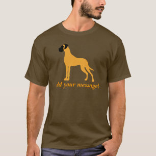 T-shirt Grand Danois Fauve