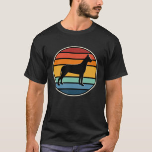 T-shirt Grand Danois Rétro Vintage 70s