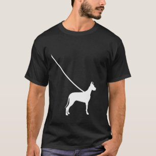 T-shirt Grand Danse sur le chien en laisse maman papa anim