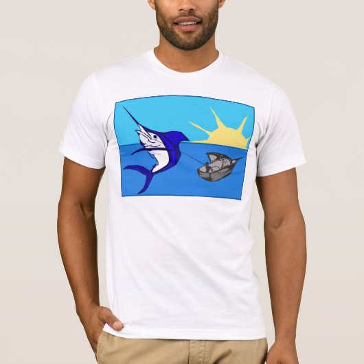 T-shirt grand de poisson (Devant)