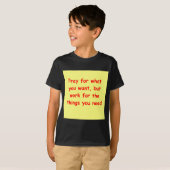 T-shirt grand dire de sufi (Devant entier)