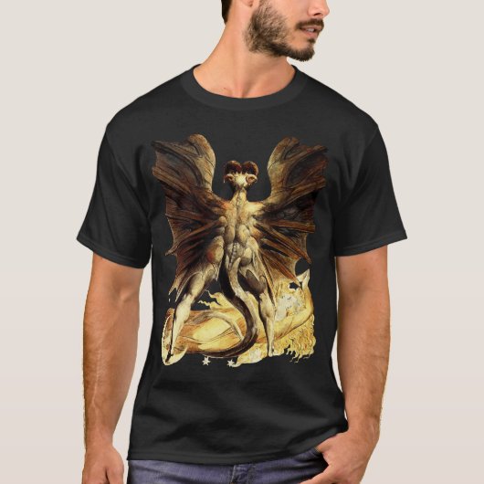 T-shirt Grand dragon rouge (Devant)