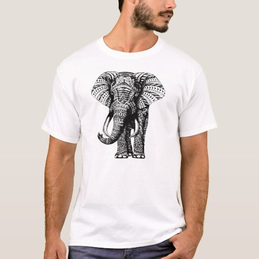T-shirt grand éléphant (Devant)
