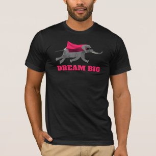 T-shirt Grand éléphant rêveur de vol