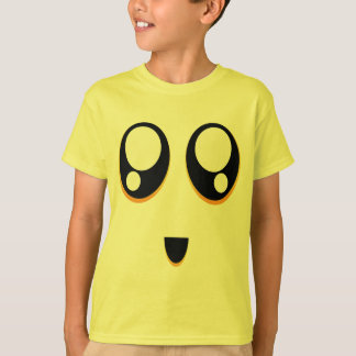 T-shirt Grand emoji mignon de yeux