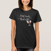 T-shirt Grand Esprit Boire Comme Vin (Devant)