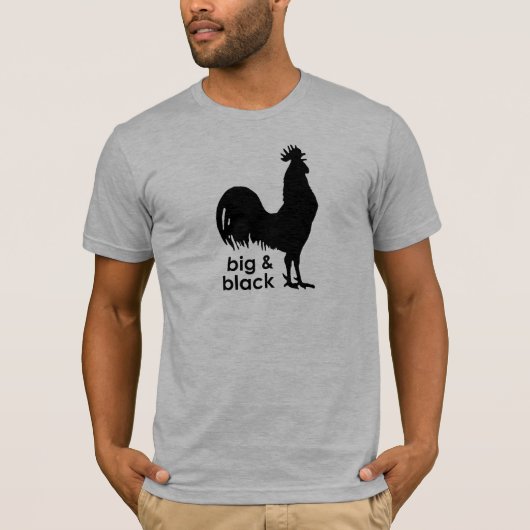 T-shirt Grand et Noir (Devant)