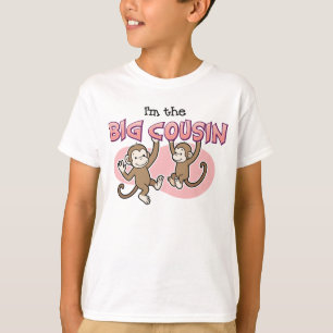 T-shirt Grand faire-part de singe de cousin