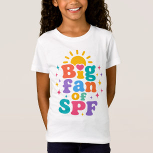 T-Shirt Grand fan de protection solaire SPF pour l'été
