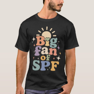 T-shirt Grand fan de protection solaire SPF pour l'été