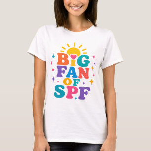 T-shirt Grand fan de protection solaire SPF pour l'été